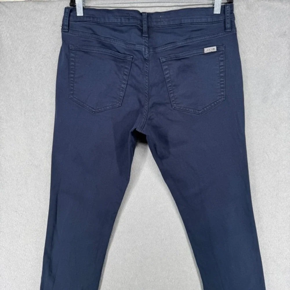 Joe's Jeans Chino Pants Mens Size 34x33 Navy Slim Straight Stretch Soft 5 Pocket
